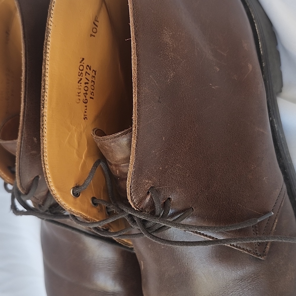 Dark Brown Itshide Commando Boots With Smooth Lea… - image 2